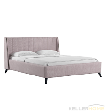 Мелисса 160 кровать двойная (каркас) Тори 45 (ява, велюр)