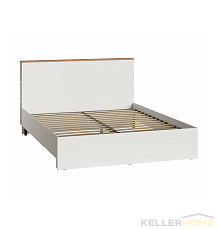 Остин Кровать11.53 Каркас (Белый шагрень,Дуб Золотой,белая шагрень)